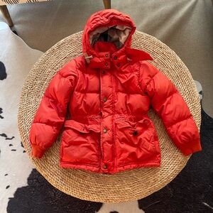 Burberry girls puffer Winter jacket-Authentic